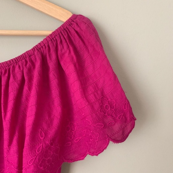 {Buffalo David Bitton} Fuschia Off Shoulder Dress - Picture 3 of 5